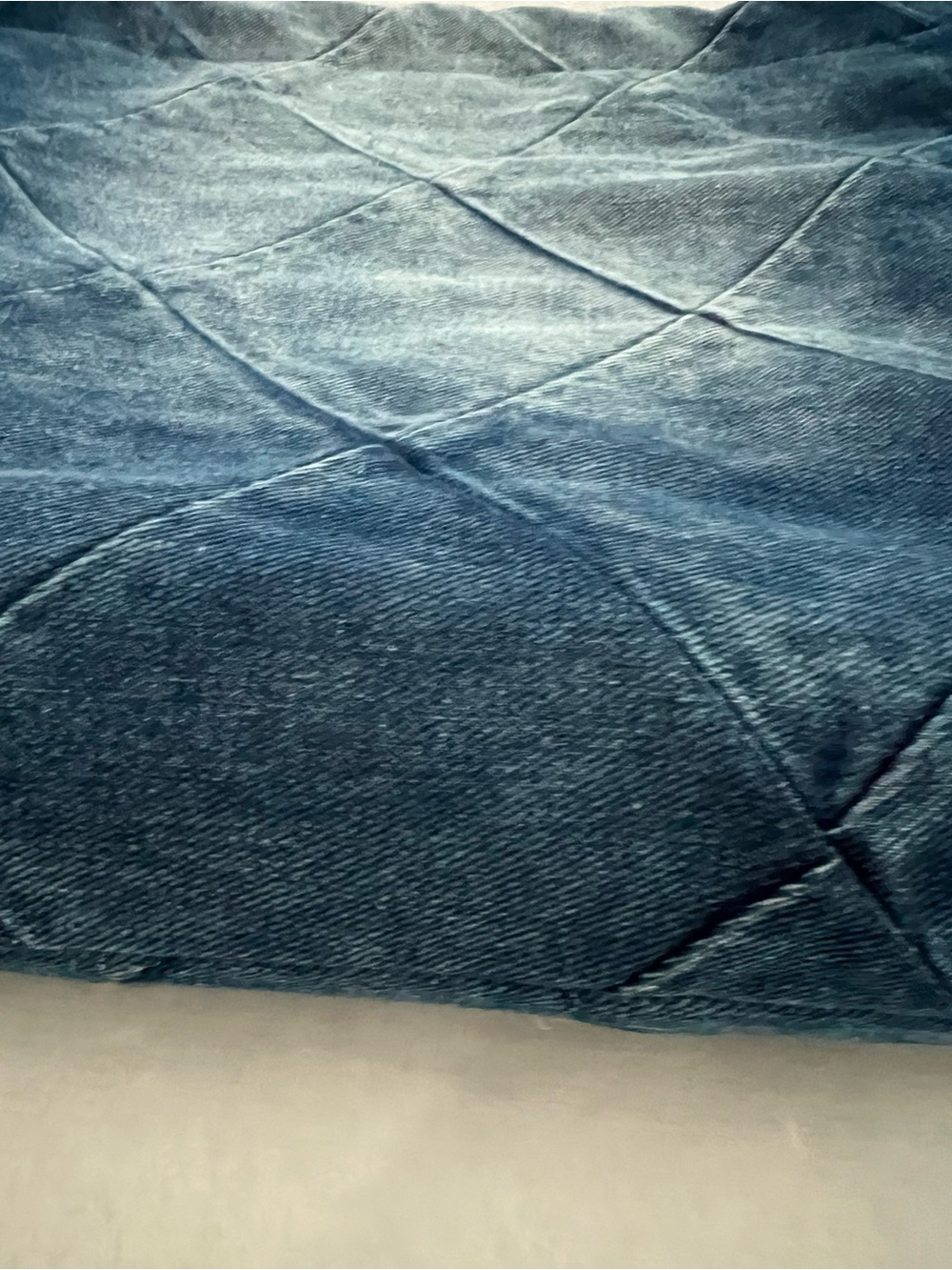 Chanel Denim bag with matching pouch NWOT - Picture 11 of 16